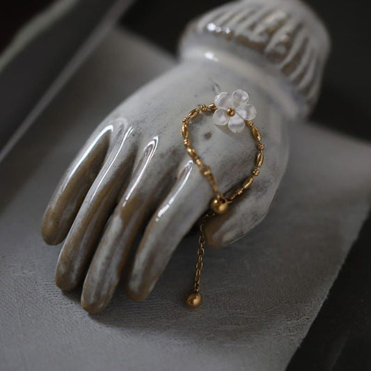 Trendy flower Updown ring 💍