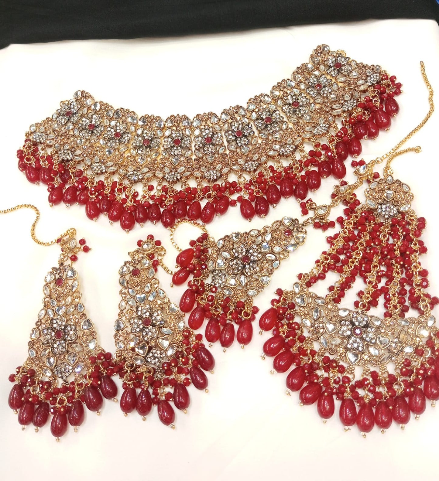 Traditional Gold Plated Bridal Jewelry