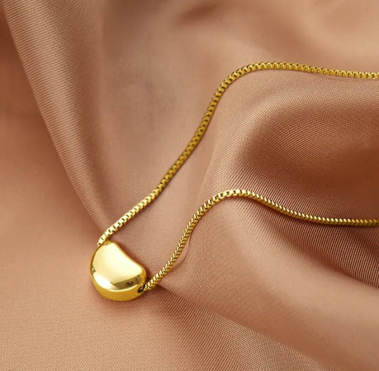 *316L* stainless steel Bean necklace