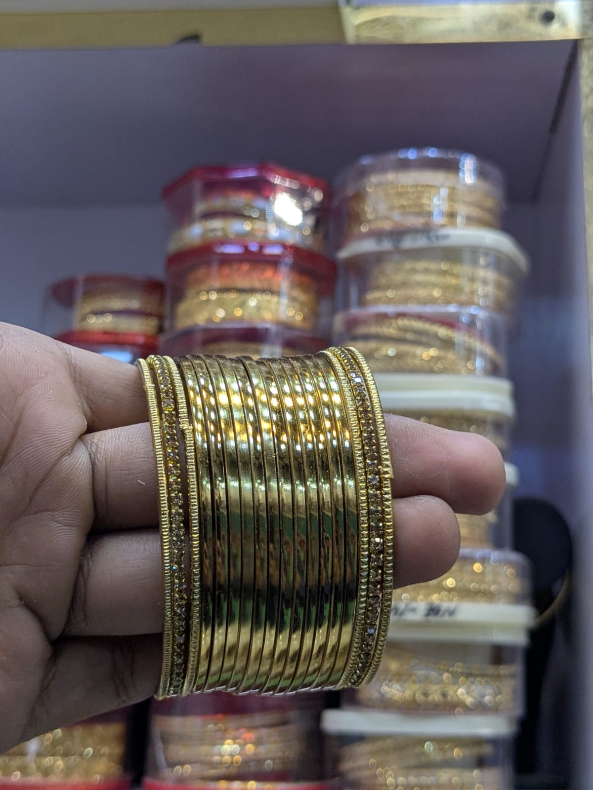 Golden bangle