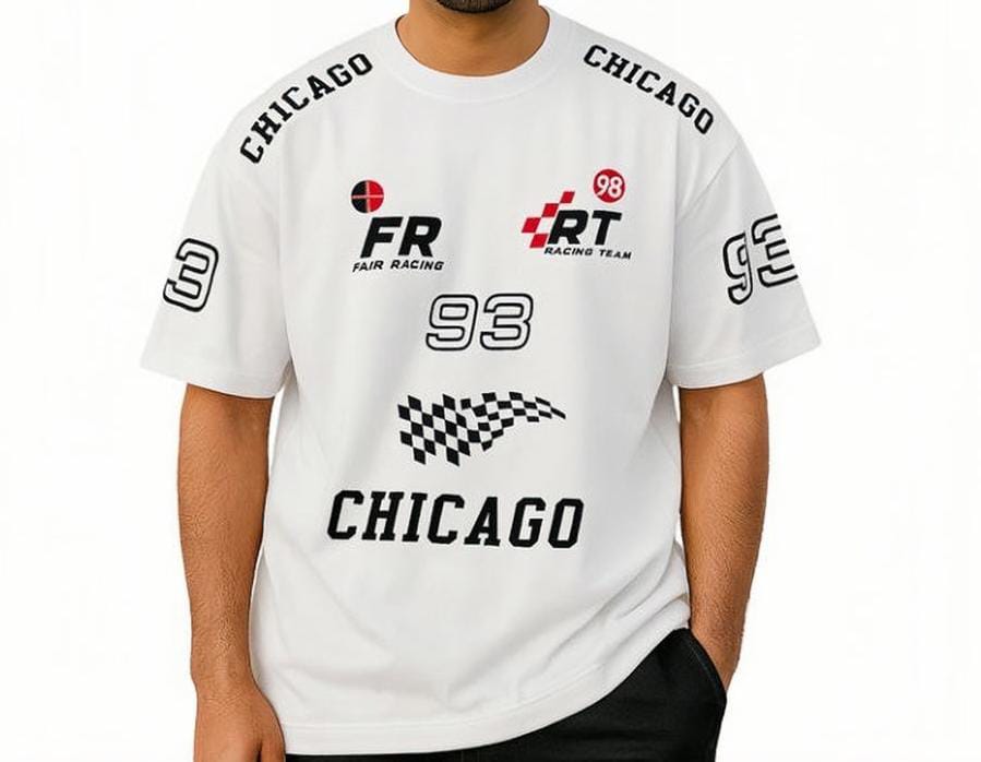 Chicago Racing Drop shoulder