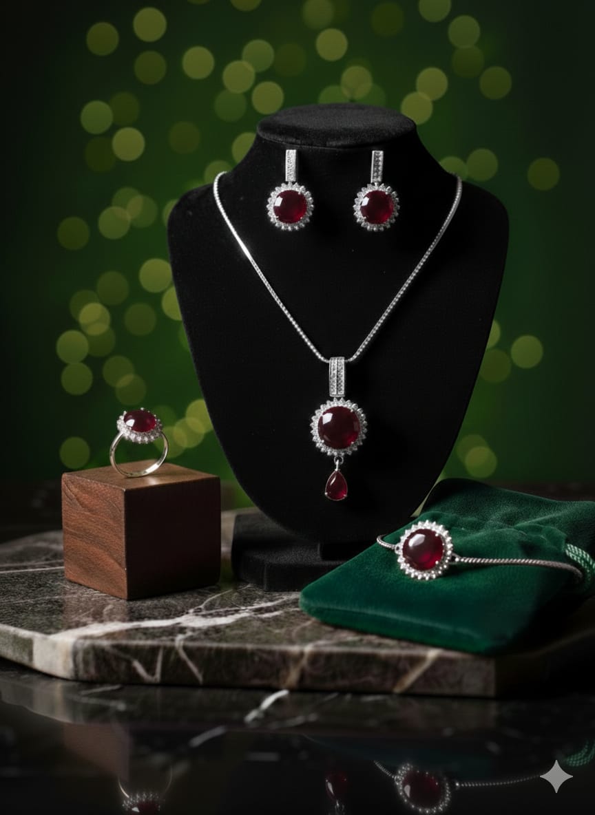 Locket seat with bracelet and ring