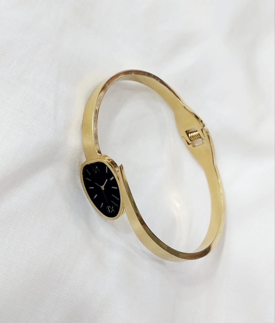 Stainless steel openable watch bracelet