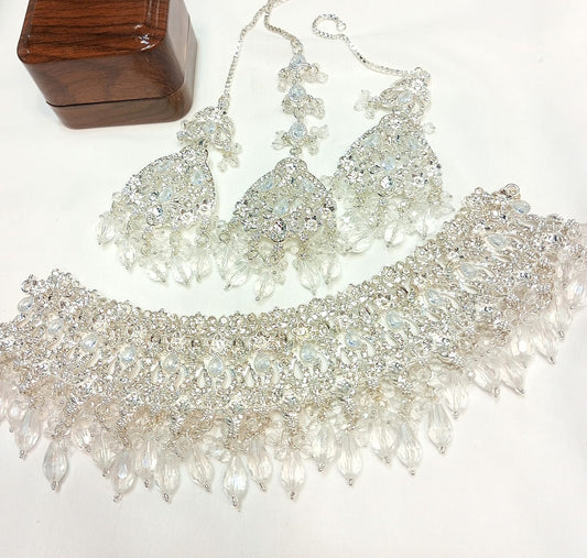 Enchanting Amber Radiance Bridal Set