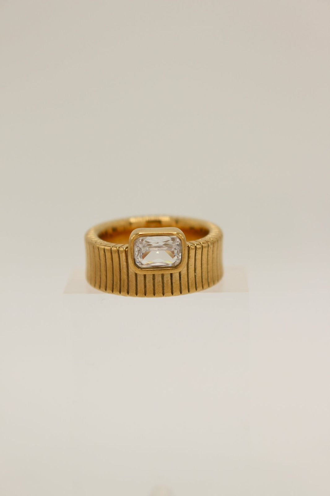 CZ Square Zarkoon RING