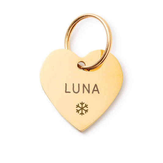 Heart IDTag Snowflake