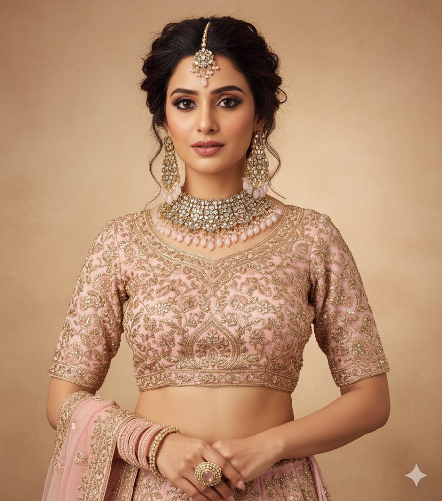 Traditional Gold Plated Bridal Jewelry