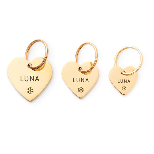 Tag Heart Group Snowflake