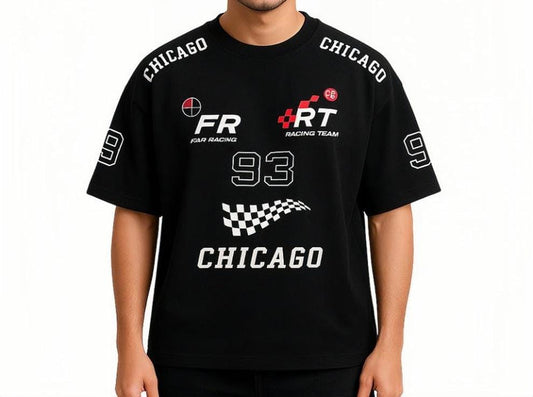 Chicago Racing Drop shoulder