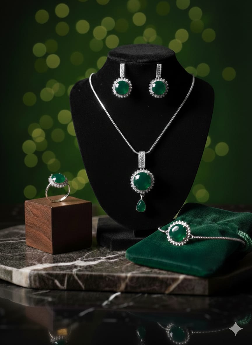 Locket seat with bracelet and ring