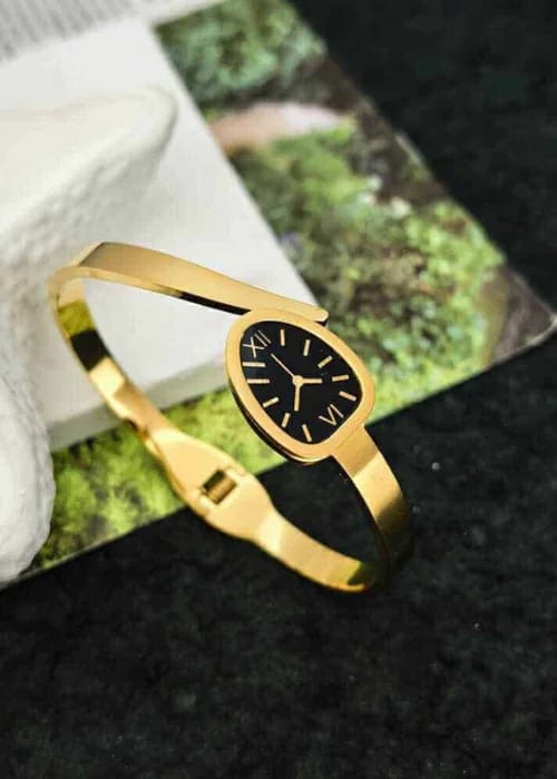 Stainless steel openable watch bracelet