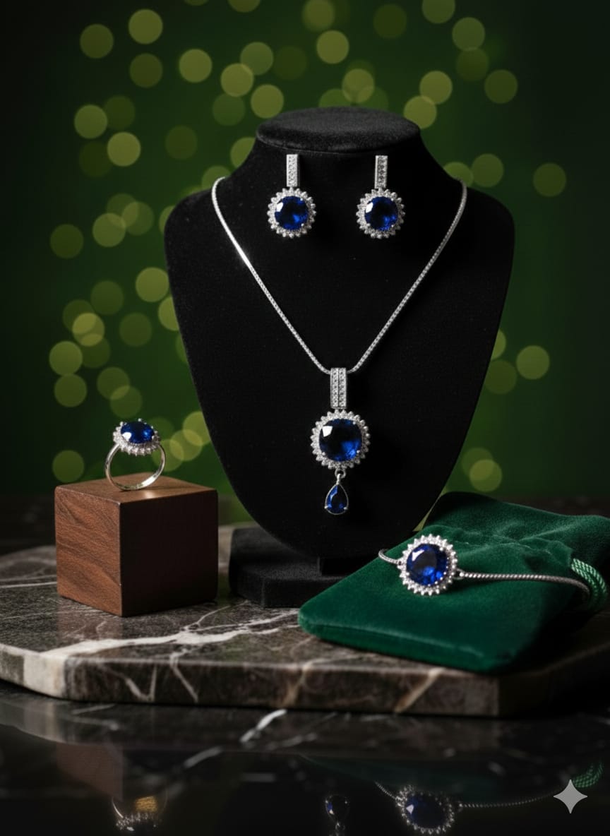 Locket seat with bracelet and ring