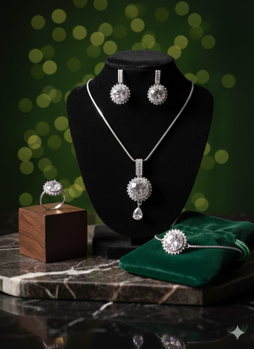 Locket seat with bracelet and ring